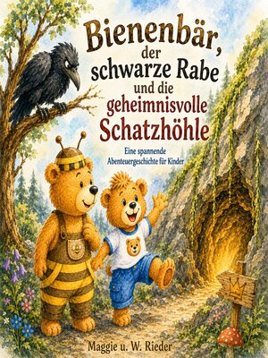 cover image of Bienenbär, der schwarze Rabe und die geheimnisvolle Schatzhöhle